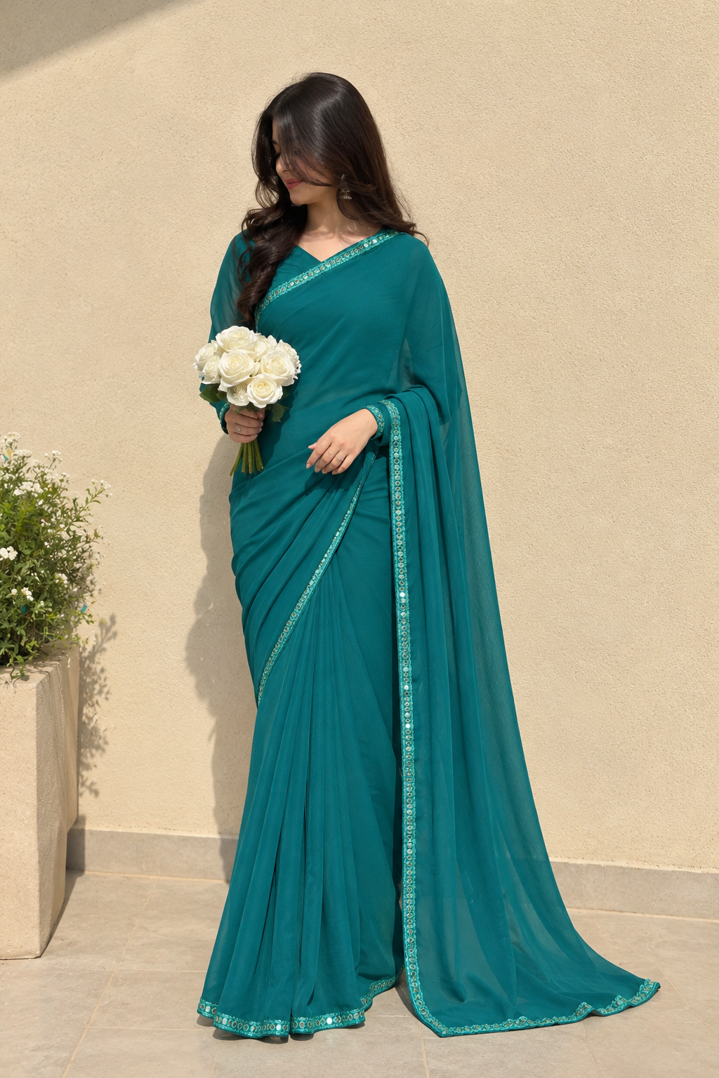 Shesha Lace Saree