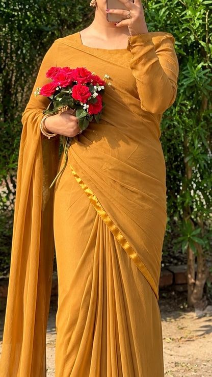 Dholki Special Saree 💛✨