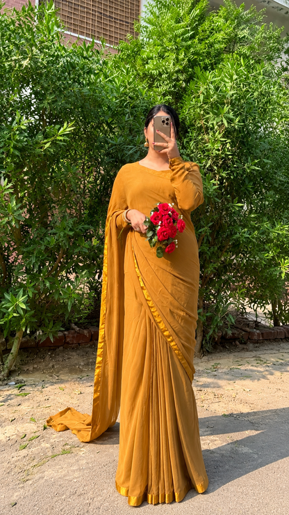 Dholki Special Saree 💛✨