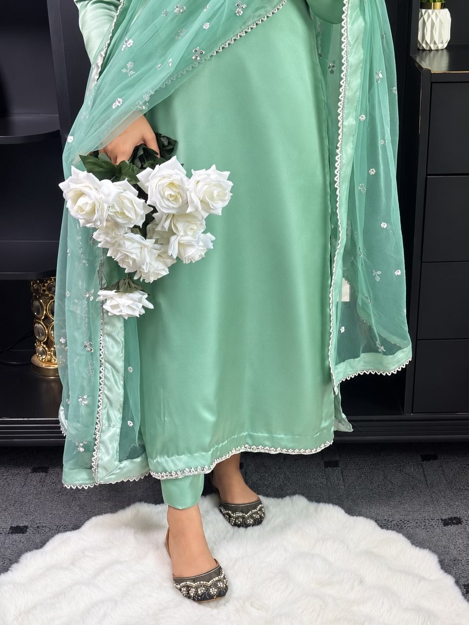 Mint Pearl Elegance ✨