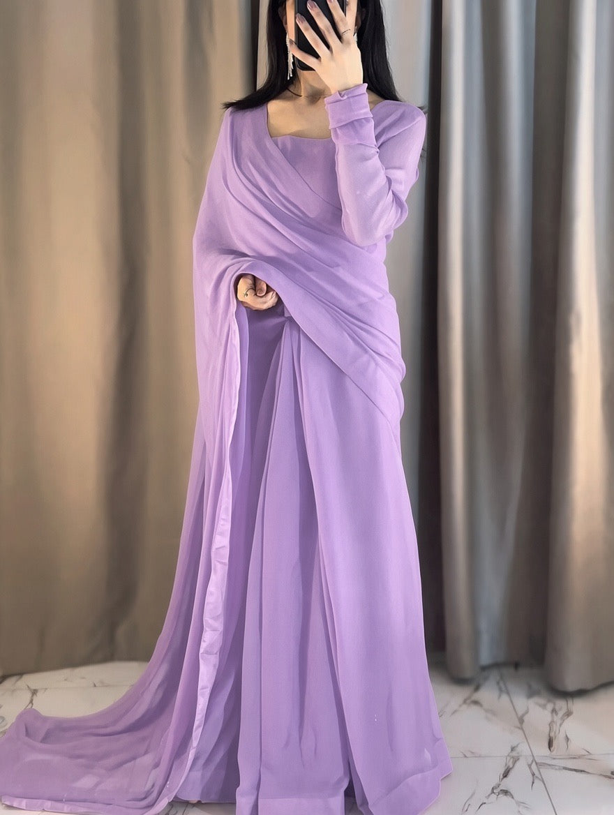 Ruby Drape  -  Lilac